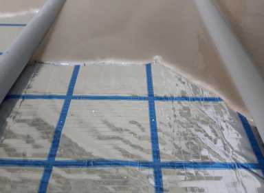 Zalití podl. topení 