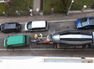 realizace anhydritu Praha 6 N.P.