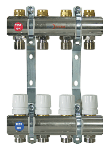 Rozdělovač bez průtokoměrů  u vodního topení