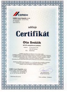 CERTIFIKÁT ANHYLEVEL 