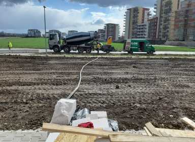 čerpání cementového samonivelačního potěru 