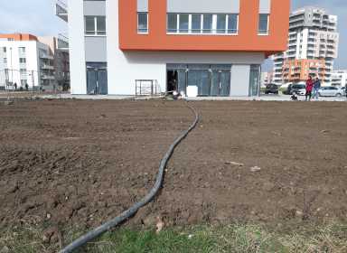 čerpání cementového samonivelačního potěru 