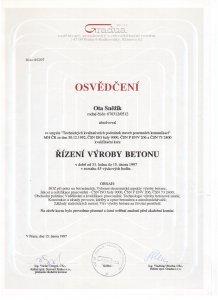 OSVĚDČENÍ řízení výroby betonu 2021-02-13 001